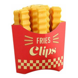 Presilha Clipe Lacre De Vedação Divertido Batata Frita
