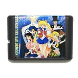 Pretty Guardian Sailor Moon Físico Mega Drive Genesis Tectoy Japonês