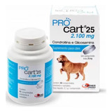 Procart 25 Condroitina E Glicosamina 60 Comp Cães Procart Agener União