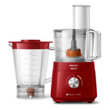 Processador De Alimentos Philips Walita Ri7302 Vermelho 750w 220v