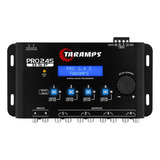 Processador De Audio Digital Taramps Pro 2.4s Equalizador 2 Entradas 4 Saidas 12v Crossover Som Automotivo 4 Vias