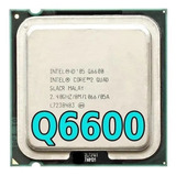 Processador Gamer Intel Core 2 Quad Q6600 Hh80562ph0568m De 4 Núcleos E 2.4ghz De Frequência