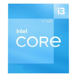Processador Gamer Intel Core I3-12100 Bx8071512100 De 4 Núcleos E 4.3ghz De Frequência