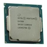 Processador Gamer Intel Pentium G4560 Bx80677g4560 De 2 Núcleos E 3.5ghz De Frequência Com Gráfica Integrada