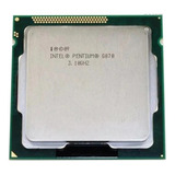 Processador Gamer Intel Pentium G870 Bx80623g870 De 2 Núcleos E 3.1ghz De Frequência Com Gráfica Integrada