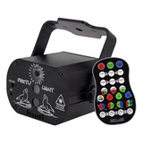 Projetor De Luzes Laser Ativado Por Som Com Luz