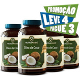 Promoção 4 Óleo De Coco 1000mg Nutra Magic - Dr Lair Ribeiro