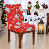 Promoção Imperdível Capa Cadeira Natal Envio 24h Kit 4 Unid