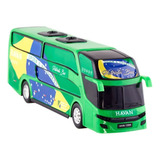 Promoção Lindo Ônibus Patriota Brinquedos Coleção Bolsonaro.