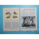 Propaganda Vintage - Caterpillar Motores Diesel Trator 