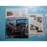 Propaganda Vintage. Caravan & Cia. General Motors (kit De 2