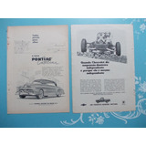 Propaganda Vintage. O Novo Pontiac. General Motors (kit De 2