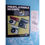 Propaganda Vintage (kit De 2). Philips Vitrola. A Marca Da G