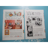 Propaganda Vintage (kit De 2). Televisor General Electric