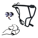 Proteção Motor Com Traseiro E Farol Led Par Xre 190 2024