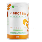 Proteína V-protein Plant Based Doce De Leite 450g Bioroots