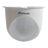 Protetor Câmera Dome Em Aço Carbono Branco Stilus (promoção)