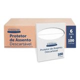 Protetor De Assento 600 Folhas Caixa C/ 6 Refis X 100 Folha 