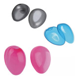 Protetor De Orelha Silicone Flexível Santa Clara 3 Pares