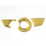 Protetor Mesa Chave Ignição Dourado Moto Titan 150