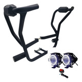 Protetor Motor Carenagem Tornado 250r + Farol Milha Led 