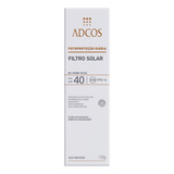 Protetor Solar Gel-creme Facial Fps 40 Adcos Caixa 120g
