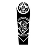 Protetor Tanque Kawasaki Vulcan 650 Sons Of Anarchy Resinado