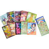 Protetores De Carta Pokemon Original Kit Com 10 Sleeves