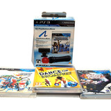 Ps Move Kit Playstation 3 Ps3 Eye Controle Move Mais Jogos 