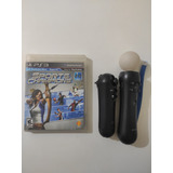 Ps Move + Navigator + Sport Champions Original Sony Ps3