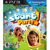 Ps3 Start The Party Movie Perfeito Completo Com Manuais