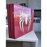 Ps4 Playstation 4 Pró - Edição Limitada Spider Man - Item De Colecionador (usado)