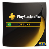 Psn Plus Deluxe 12 Meses - Brasileira - Playstation 4 E 5