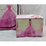 Pufe Baú Caixa Organizadora 60x45x38cm Barbie