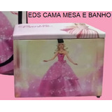 Pufe Baú Caixa Organizadora 60x45x38cm Temas Infantis