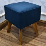Puff Banquinho Apoio Para Pes Luxo Macio Para Loja Decorativ