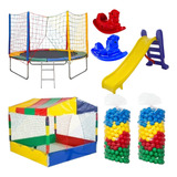 Pula Pula 2,44m + Piscina 1,5m C 1000b + Esc M + 2 Gang 1 L
