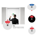 Pulse Sign Professional Office Door Sign Set Magnetic