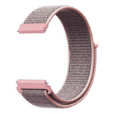 Pulseira 20mm Bight Compatível Galaxy Watch 5 40mm 44mm 45mm Cor Rosa Areia