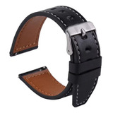 Pulseira 20mm Couro Compatível Com Relógios Tommy Hilfiger 