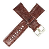 Pulseira 22mm Couro Legitimo Compatível Com Tommy Hilfiger Cor Pinhão