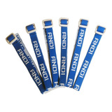 Pulseira And1 Bracelet Azul & Branca - Pack C/ 10 Unidades