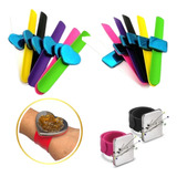 Pulseira Bracelete Com Imã Porta Pomada Trancista Acessório