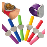 Pulseira Bracelete Porta Pomada Para Trancista