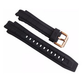 Pulseira Casio Efx-700 Efx-500 Edifice Borracha Preta