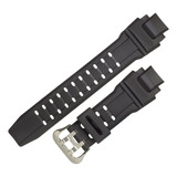 Pulseira Compatível Relógio Casio Gw-a1100 Borracha Premium
