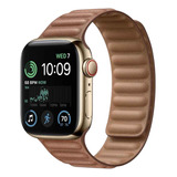 Pulseira Couro Link Iwill P/ Apple Watch 42 | 44 |45 | 49mm