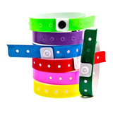 Pulseira De Identificação Vinil Slim - Kit 300 Pçs