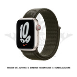 Pulseira Nylon Para Apple Watch 38mm 40mm 42mm 44mm