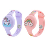 Pulseira Para Airtag Apple Infantil Impermeável Prova D'água